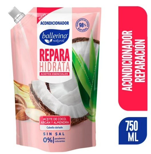 Acondicionador Ballerina Reparación 750 ml (Doypack) - Ocasión