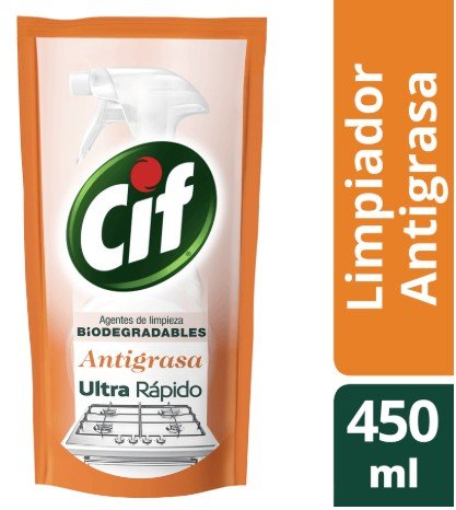 Antigrasa Cif 450 ml Doypack - Ocasión