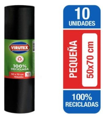 Bolsa de Basura Virutex 50x70 (10 unidades) - Ocasión