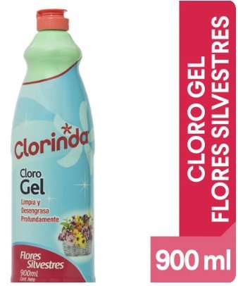 Cloro Clorinda Gel Flores Silvestresl 900 ml - Ocasión