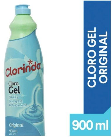 Cloro Clorinda Gel Original 900 ml - Ocasión