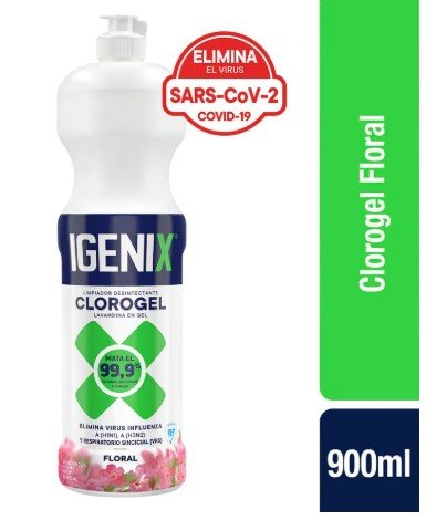 Cloro Igenix Gel Floral 900 ml - Ocasión
