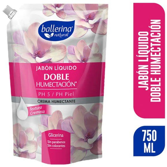 Jabón Ballerina Doble Humectación 750ml (Doypack) - Ocasión