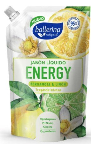 Jabón Ballerina Energy 750ml (Doypack) - Ocasión