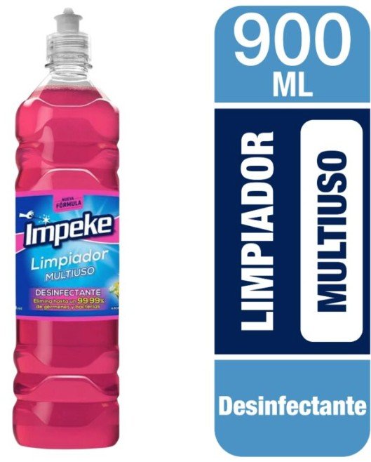 Limpiador Multisuperficie Impeke 900 ml Floral - Ocasión