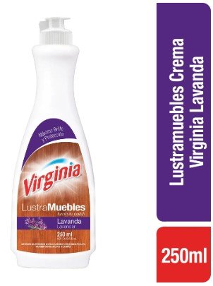 Lustra Muebles Virginia Crema Lavanda 250 ml - Ocasión
