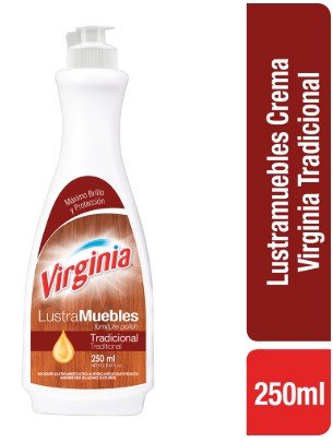 Lustra Muebles Virginia Crema Tradicional 250 ml - Ocasión