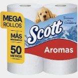 Manga Papel Higiénico Scott Aroma de 50 mts (24 Rollos) - Ocasión