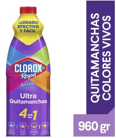 Quitamanchas Clorox Ropa Color 960 ml - Ocasión