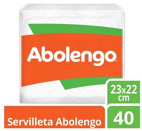 Servilletas Abolengo 23x22cm (40 unidades) - Ocasión
