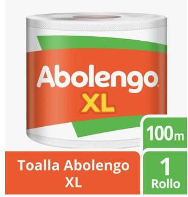 Toalla de Papel Abolengo XL de 100 mts (1 Rollo) - Ocasión