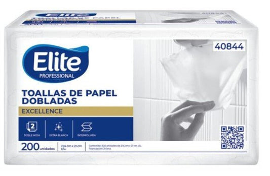 Toalla de Papel Interfolia Elite doble hoja 200u - Ocasión